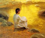 William Lees Judson Golden Dream oil painting reproduction